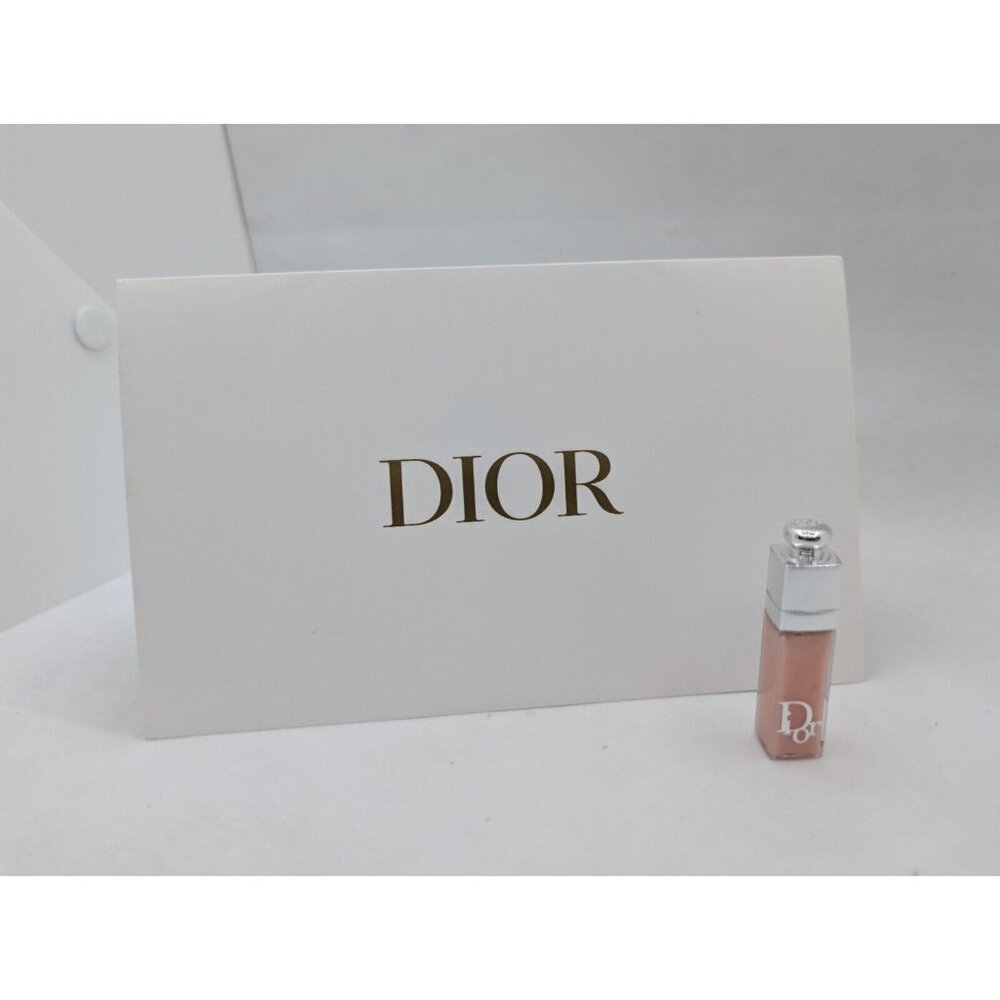 Dior Addict Lip Maximizer Plumping Lip Gloss  001 A Light Pink New no box 0.06oz